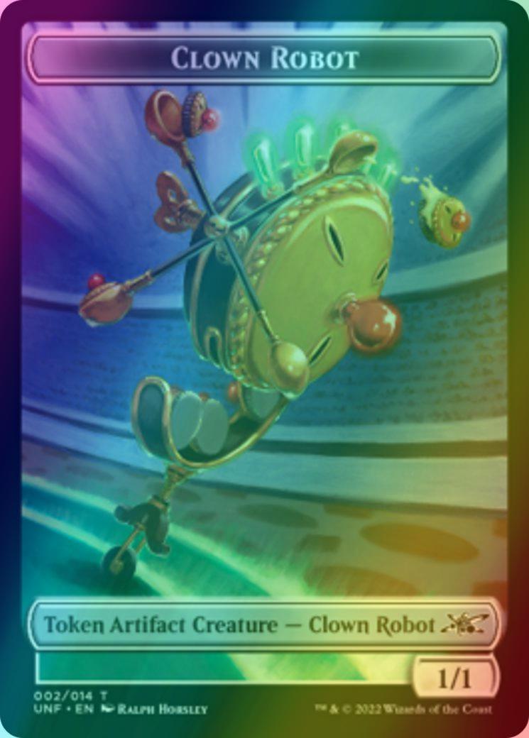 Balloon Token (07) // Clown Robot Token (02) [Unfinity: Tokens] [Foil]