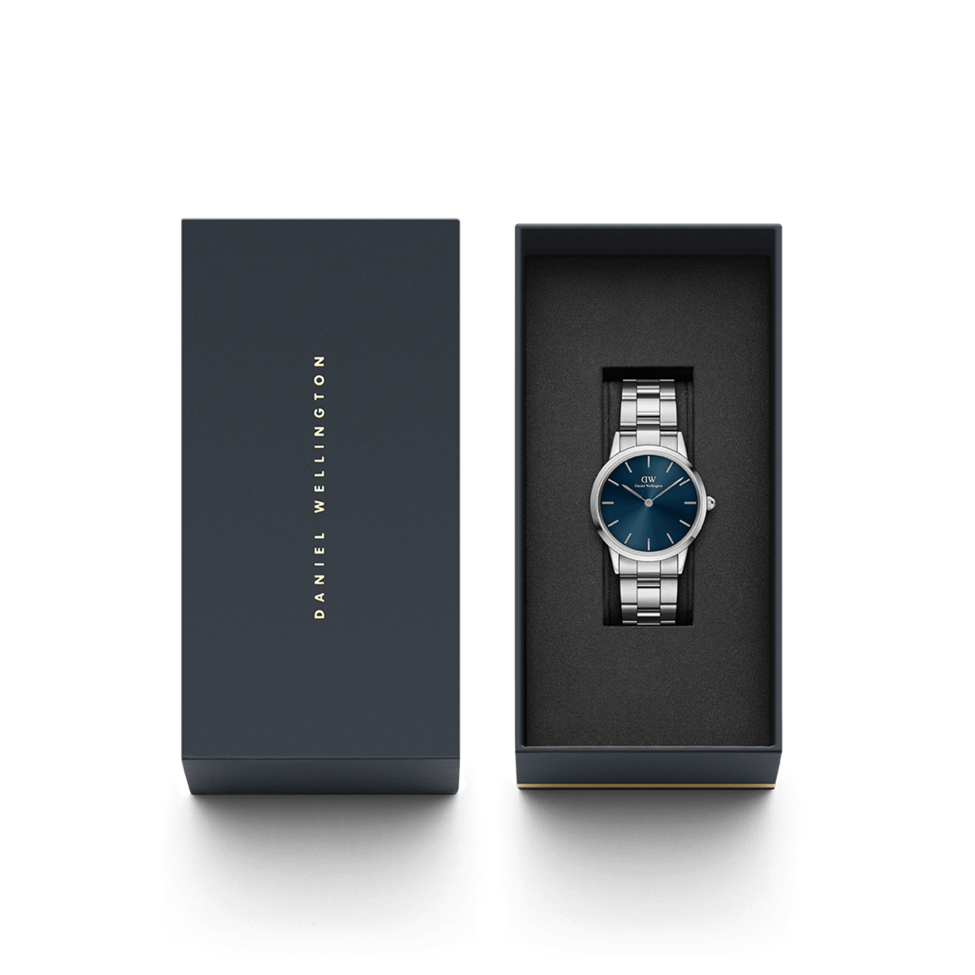 Iconic Link Arctic Blue & Silver 40mm