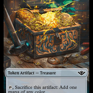 Boar Token (16) // Treasure Token (18) [Outlaws of Thunder Junction: Commander: Tokens] [Non-Foil]
