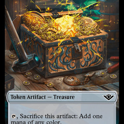 Boar Token (16) // Treasure Token (18) [Outlaws of Thunder Junction: Commander: Tokens] [Non-Foil]