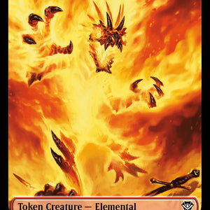 Bird Illusion Token (04) // Elemental Token (14) [Outlaws of Thunder Junction: Commander: Tokens] [Non-Foil]