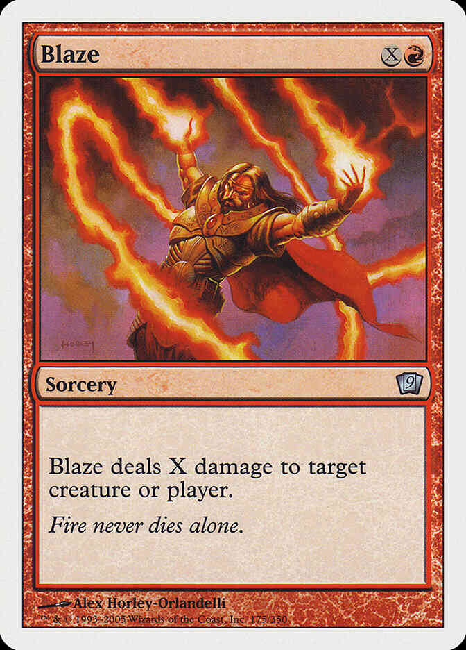 Blaze [175] [Ninth Edition] [Non-Foil]