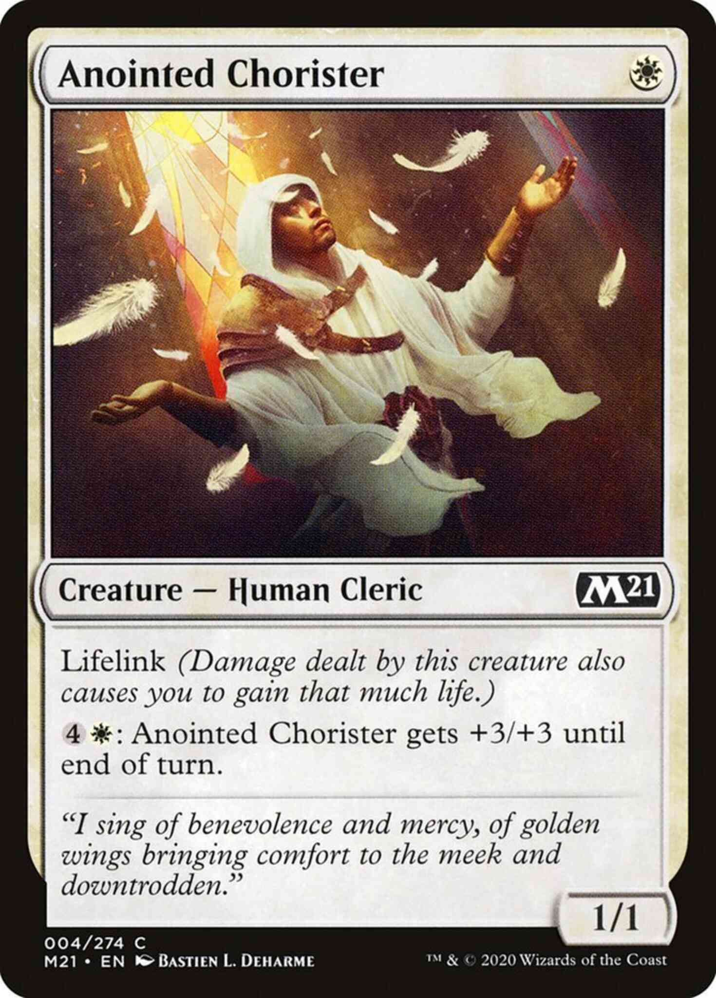 Anointed Chorister [4] [Core Set 2021] [Non-Foil]