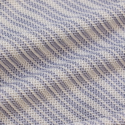 Cream Box Fit Stripes Shirt