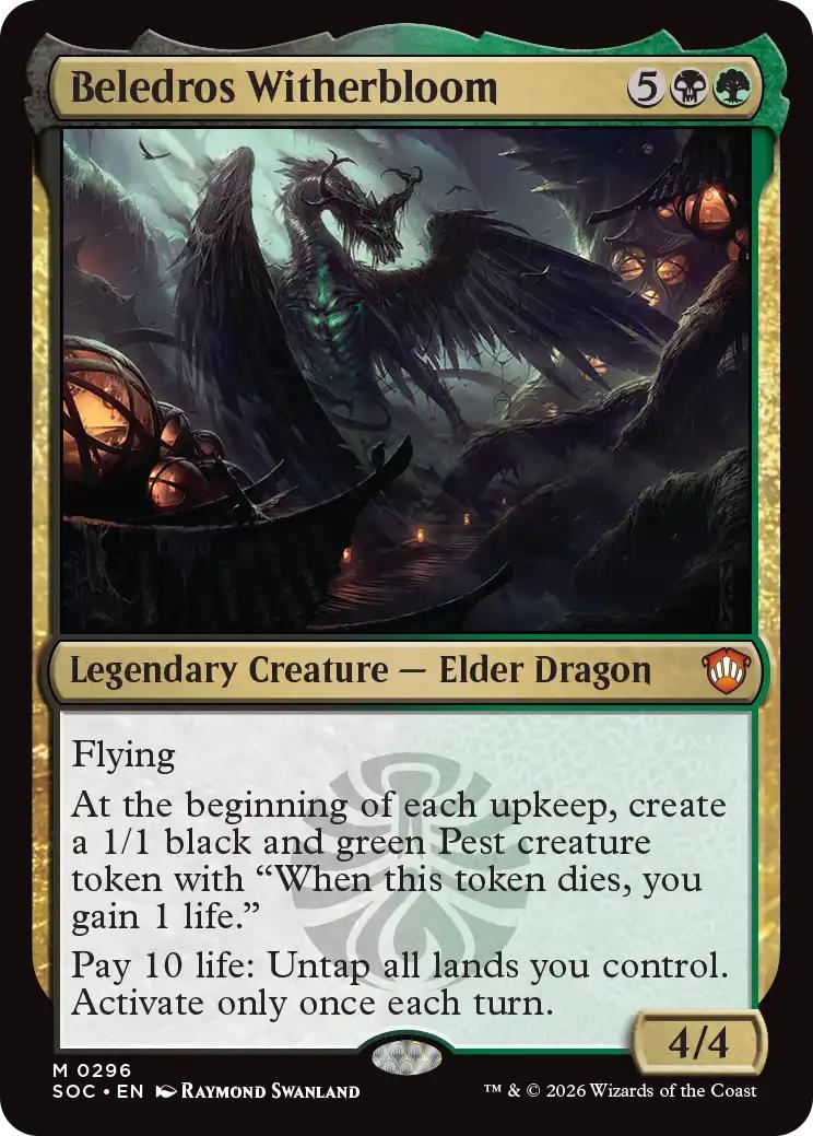 Beledros Witherbloom [296] [Secrets of Strixhaven: Commander] [Non-Foil]