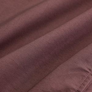 Mauve Solid Oxford Shirt