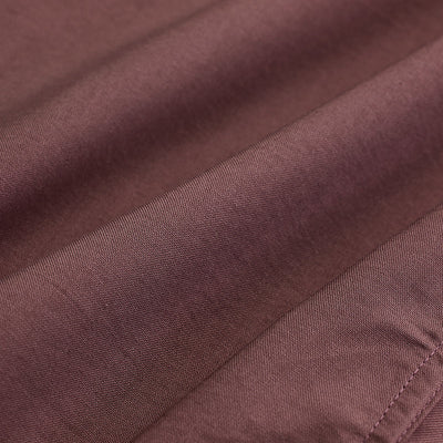 Mauve Solid Oxford Shirt