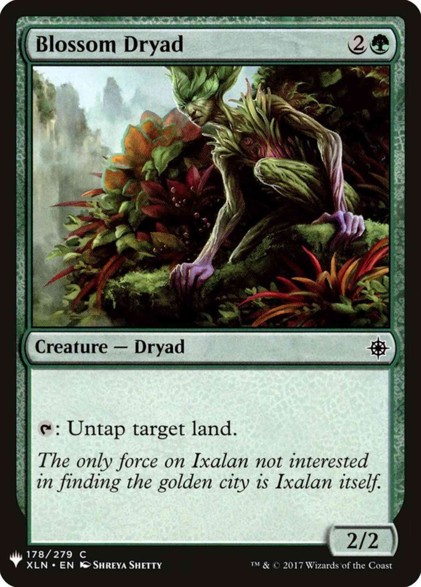 Blossom Dryad [XLN-178] [The List] [Non-Foil]
