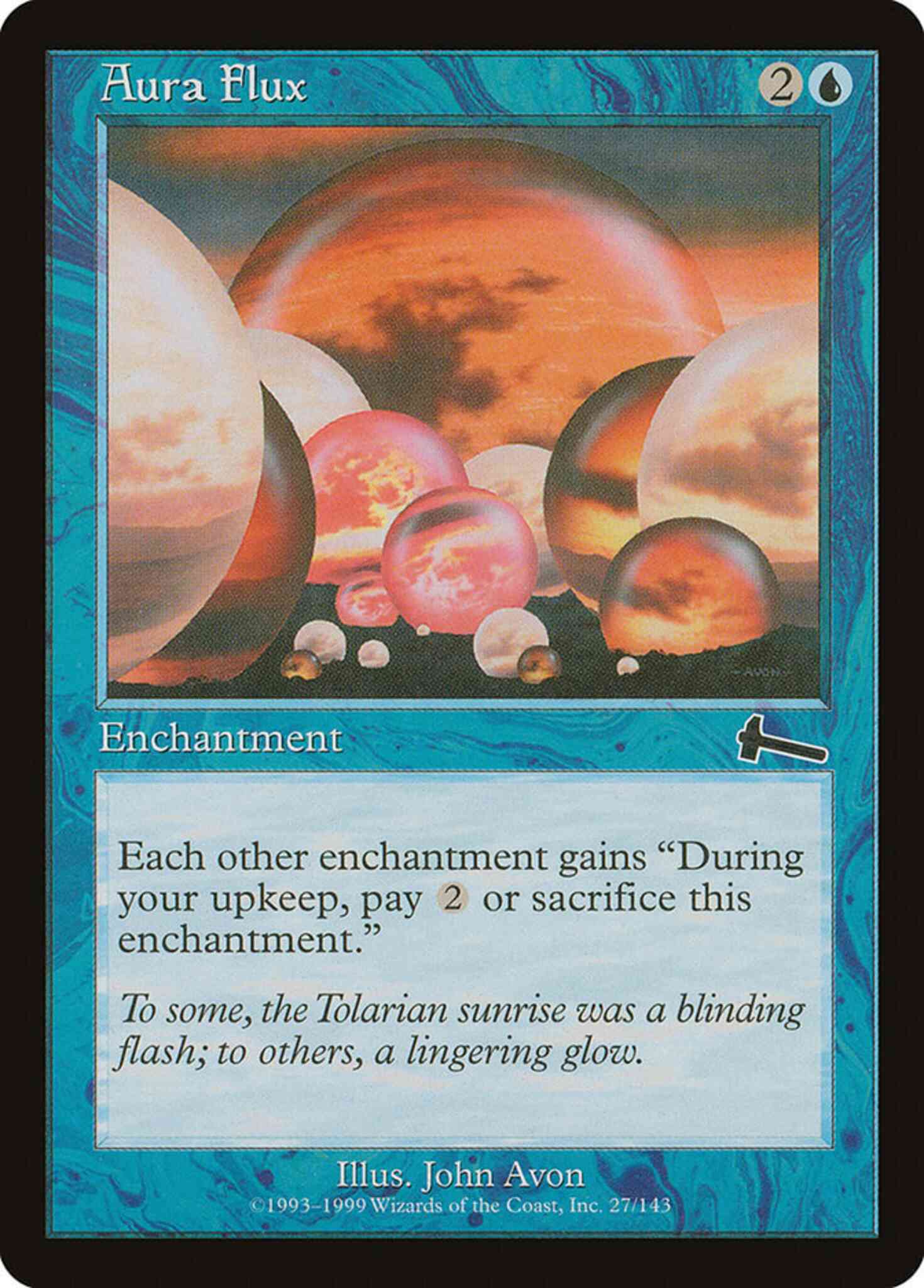 Aura Flux [27] [Urza's Legacy] [Non-Foil]