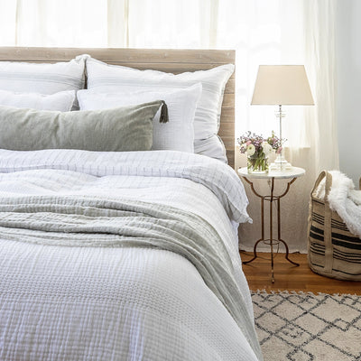 Bianca Velvet Pillow by Pom Pom at Home