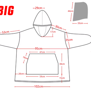 Mile High Club Hooded Blanket