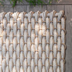 Two Tone Doormat by The Rope Co.