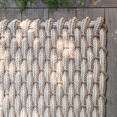Two Tone Doormat by The Rope Co.
