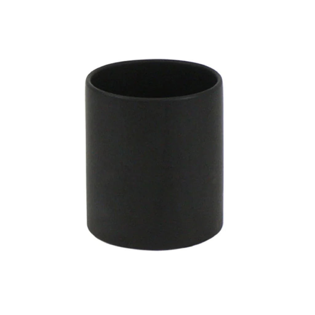 Black Cylinder Flower Vase