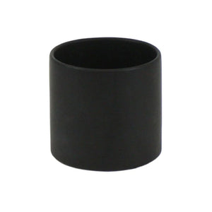 Black Cylinder Flower Vase