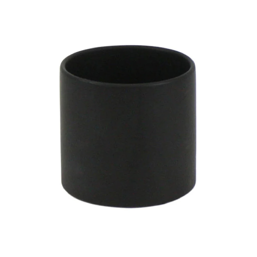Black Cylinder Flower Vase