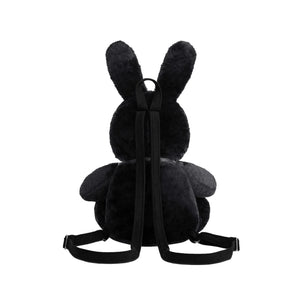 BLACK BABY RABBIT BACKPACK