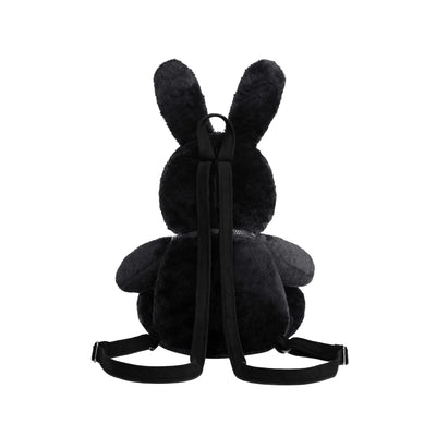 BLACK BABY RABBIT BACKPACK