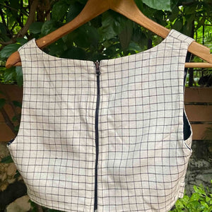 Black White Checkered Alat Palat