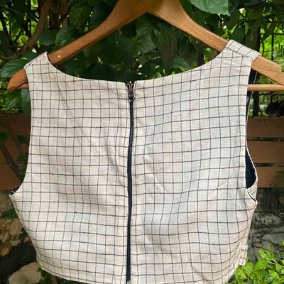 Black White Checkered Alat Palat