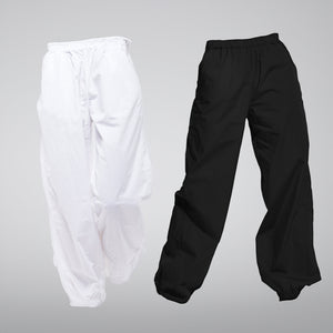 Parachute Pant Combo-Black & White