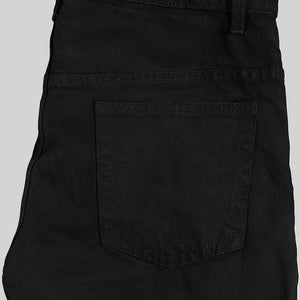 Black Overdyed Denim Jeans
