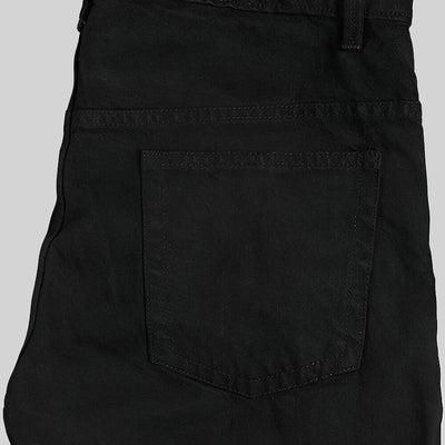 Black Overdyed Denim Jeans