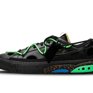 Nike Blazer Low Off-White Black Electro Green