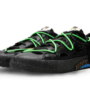 Nike Blazer Low Off-White Black Electro Green