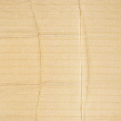 Gold Blended Tussar Tissue Saree With Buttas-Gold