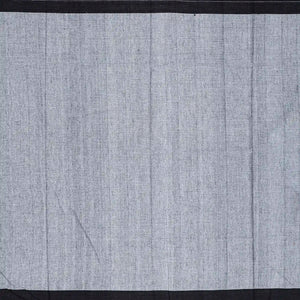 White Handwoven Chirala Saree With Temple Border-White