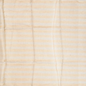 Gold Blended Tussar Tissue Saree With Checks-Gold