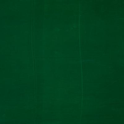 Red Mysore Crepe Silk Saree With Broken Stripes-Red