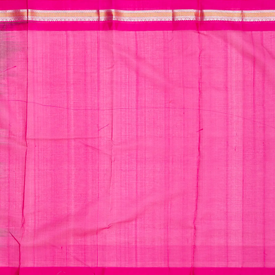 Pink Handloom Chirala Silk Cotton With Kamalam Buttas-Pink