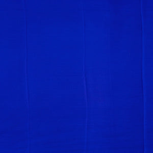 Sky Blue Mysore Crepe Silk Saree With Broken Stripes-Sky Blue