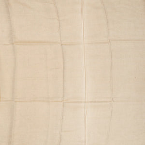 Taupe Blended Tussar Tissue Saree With Zari Border-Taupe