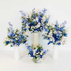 Blue Magic Flower Centerpiece