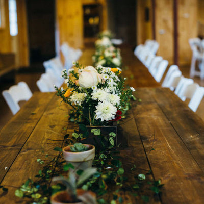 Multicolored Boho Wedding