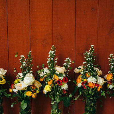 Multicolored Boho Wedding