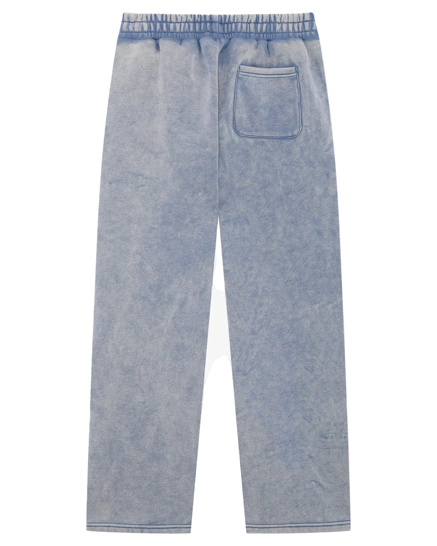 MAGIRI Embroidered Acid Washed Blue Sweatpants