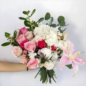 Blush Bulk Flower Bouquet