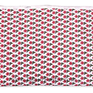 Baby Blanket Newborn Pink & Green Soft Crib Comforter and Toddler Swaddling Blankets for Babies 120 x 120 cm Colourful White Base Baby Quilt