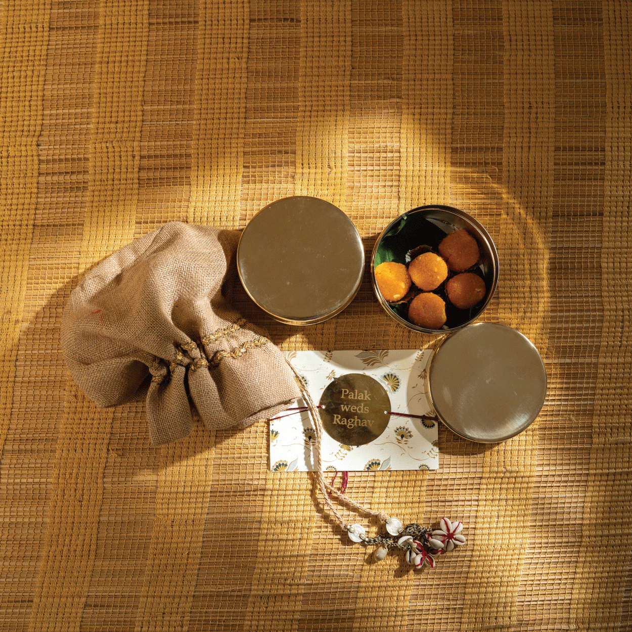 Wedding invite with P-TAL Dibbi