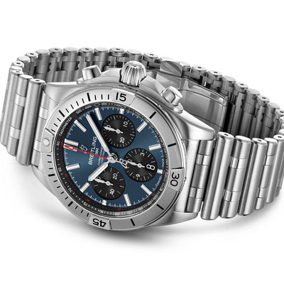 Breitling Chronomat B01 Blue Dial Men 42mm