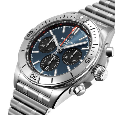 Breitling Chronomat B01 Blue Dial Men 42mm