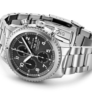 Breitling Navitimer 8 Chronograph 43 Black Black Dial Men 43mm