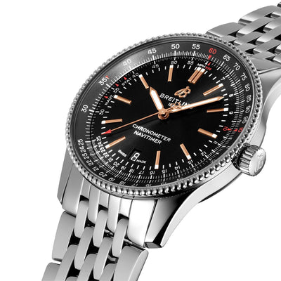 Breitling Navitimer Automatic Black Dial 41 MM Watch for Men