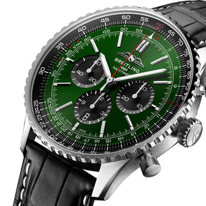 Breitling Navitimer B01 Green Dial Men 46mm