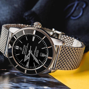 Breitling Superocean Heritage B20 Black Dial Men 44mm