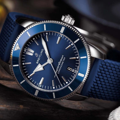 Breitling Superocean Heritage B20 Blue Dial Men 44mm